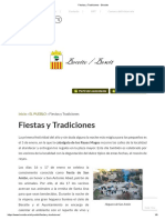 Fiestas y Tradiciones - Beceite