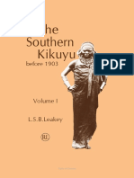 Kikuyu Before 1903 Vol I
