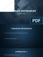 1.4 EDO de Variables Separables