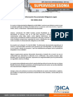 CASO 1 - Checklist de Información Documentada Obligatoria Según ISO 45001-2018