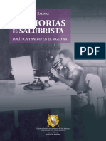 MEMORIAS DE UN SALUBRISTA. - Dr. Carlos Quirós Salinas