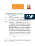 Tectonostratigraphic Framework and Depositional History Pattern of The Cretaceous Successions