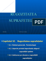 Curs 6 - Rugozitatea (2013-2014)