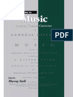 Murray Steib (Editor) - Reader's Guide To Music - History, Theory and Criticism-Routledge (2013)