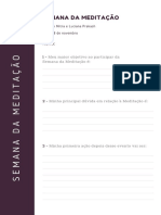 Alinhamento Interno - Semana Da Meditação