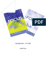 Focus 2 and 3 Vocabulary
