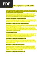 7 Tipos de Gerenciamento de Projetos e Quando Usá-Los