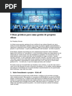 10 Boas Práticas para Uma Gestão Eficaz de Projetos