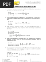 Ejercicios de Gases Ideales Resueltos | PDF | Gases | Mole (Unidad)