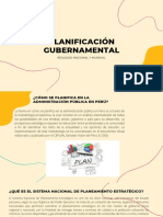 Planificación Gubernamental