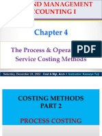 Chapter 4 - Costing Method - Process Costing
