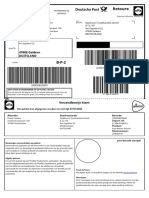 Shipment Label