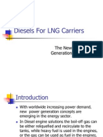 LNG Duel Fuel Engines