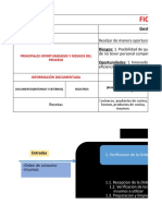 Ficha de Procesos Pardos Chicken