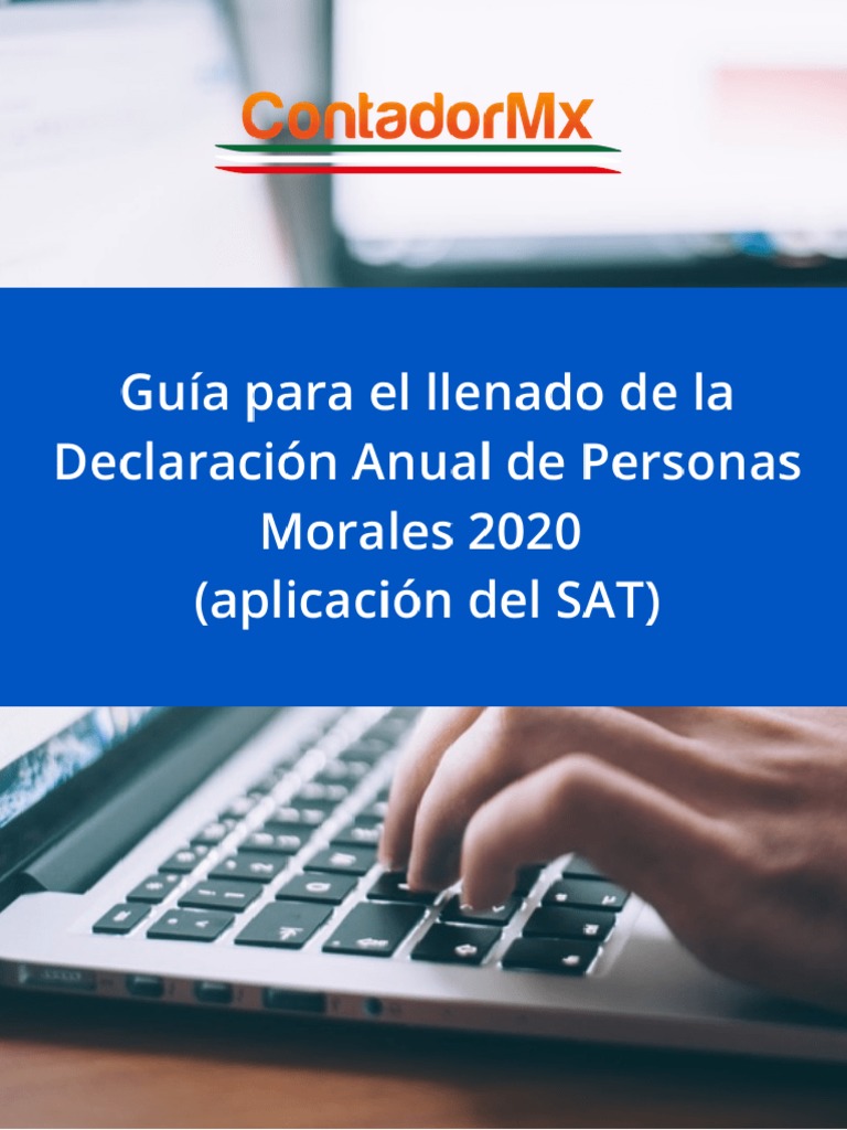 Guía Declaración Anual PM 2020 | PDF | Impuesto sobre la renta | Impuestos