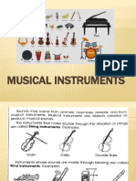 Introduction of Musical Instruments