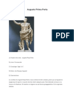 Augusto Prima Porta, escultura romana del siglo I a.C