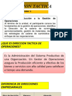 Dirección táctica: pronósticos y métodos