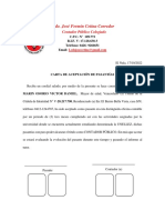 FORMATO CARTA DE ACEPTACION DE PASANTIAS Marin - 085002
