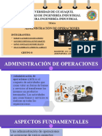 Administración de Operaciones