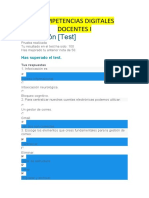 Competencias Digitales Docentes I