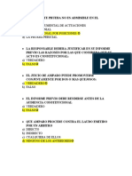 Cuestionario Juicio de Amparo