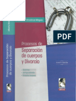 Separacion de Cuerpos y Divorcio - Hinostroza