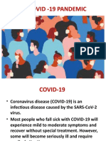 Covid - 19 Pandemic + Charmaine Nuguid