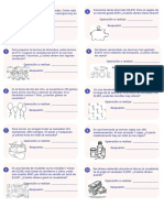 Problemas de Matemáticas Básico Colorido Hoja de Trabajo para Imprimir