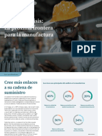 Datos y Análisis. La Próxima Frontera para La Manufactura