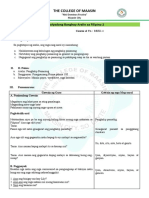 Panghalip Pananong LESSON PLAN GR 2