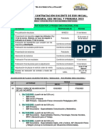 Conograma de Contrato Docente Pun PDF