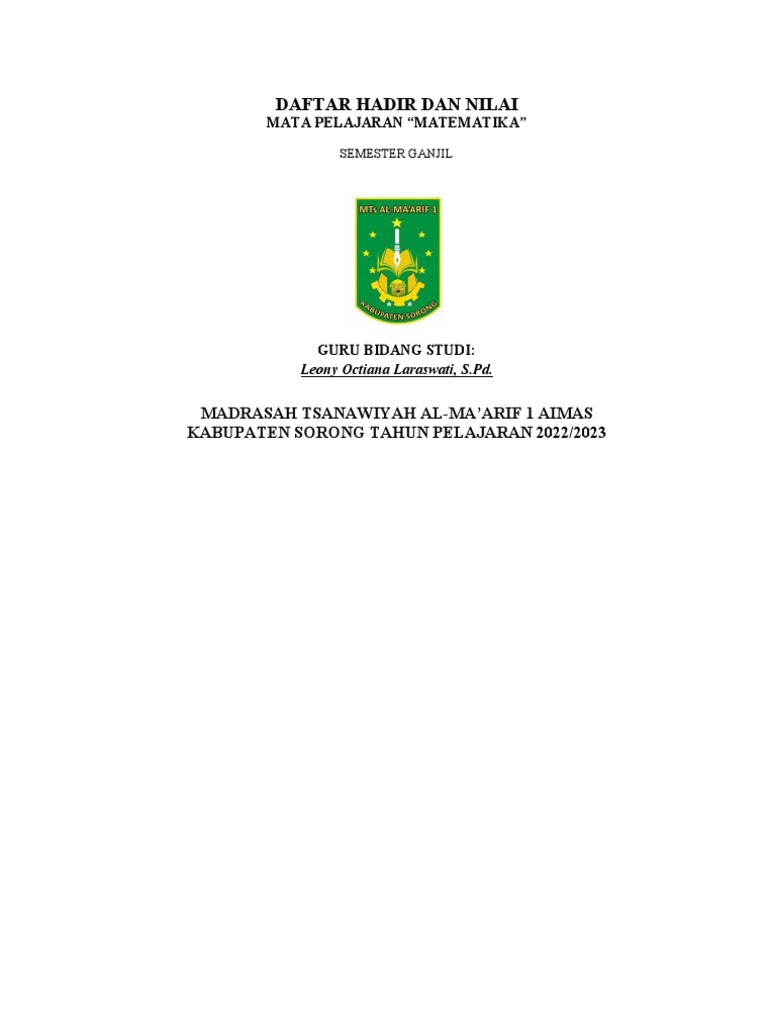 Cover ABSEN | PDF | Komputer | Teknologi & Rekayasa
