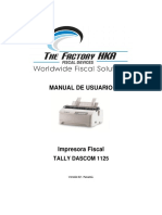 Manual de Usuario Tally 1125