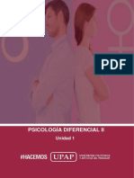 Unidad I-Contenido Psicología Diferencial Ii - 1-1