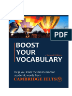 Boost Your Vocabulary Cambridge IELTS 9 - 2nd Edition