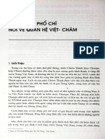 Một Bản Phổ Chí Nói Về Quan Hệ Việt - Chàm