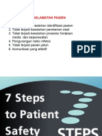 Tujuh Langkah Keselamatan Pasien
