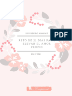 Día 3 - Reto de 21 Días para Elevar El Amor Propio