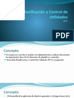 Planificación y Control de Utilidades