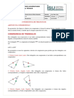 Congruencia de Triangulos