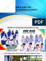 SMP & SMK Igs "Islamic Garden School": Present To You All