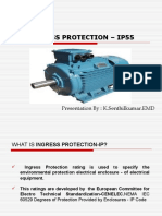Motor Ingress Protection IP55