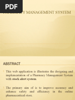 Pharmacy Management System