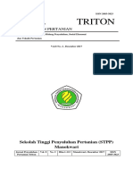 Jurnal Triton Periode Desember 2017 Light Trap