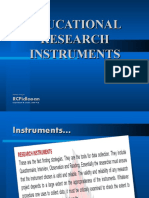 2.1 Instruments Development