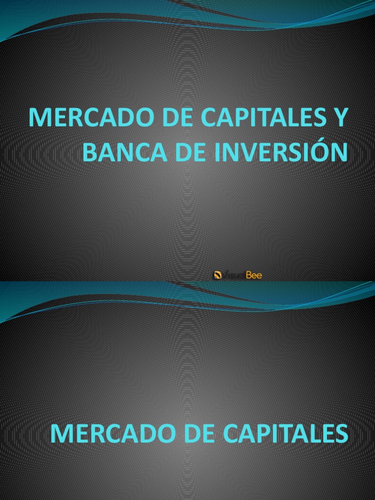 Tema 8 - Mercado de Capitales y Banca de Inversión | PDF | Bolsa | Bancos