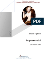 Patrick Vignoles - La perversité