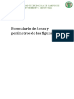 Formulario de Áreas y Perímetros de Las Figuras: Universidad Técnologica de Campeche Mantenimiento Industrial