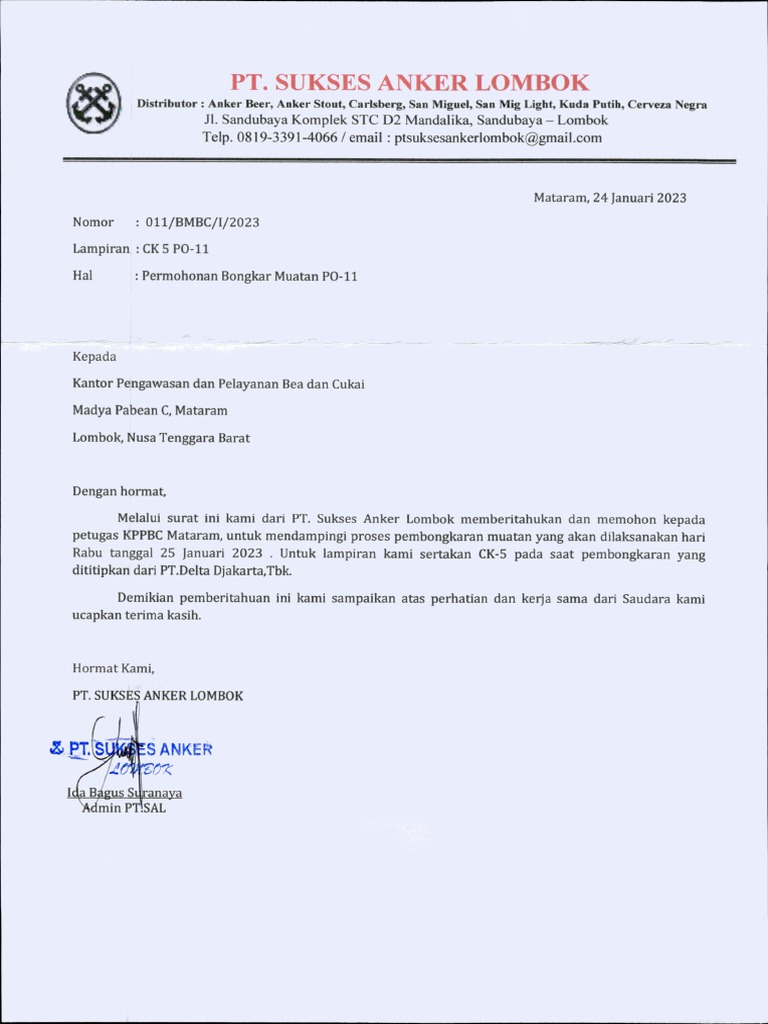PEmbongkaran CK-5 Sukses Angker Lombok | PDF
